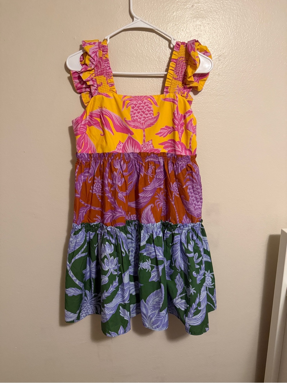 Farm Rio Fruit Ruffle Mini Dress - Picture 2 of 3